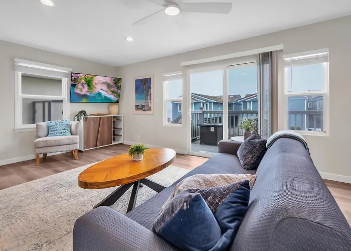 1Br Steps To Beach - Private Patio - Bbq & Firepit